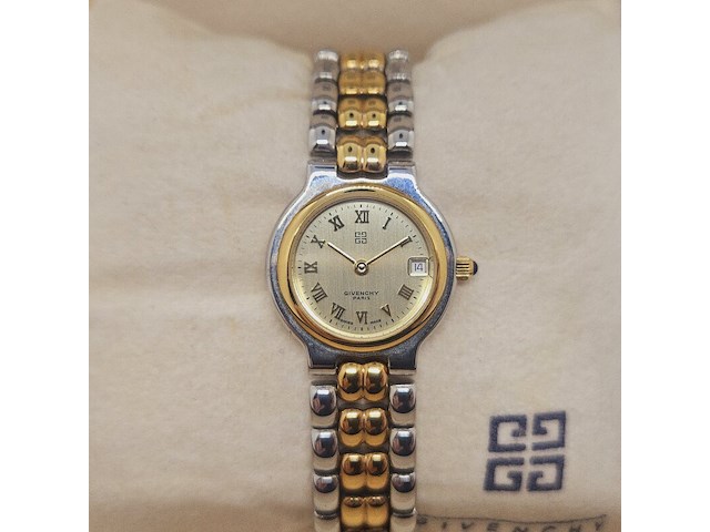Givenchy skelt two tone dameshorloge - inclusief doos - afbeelding 1 van  8