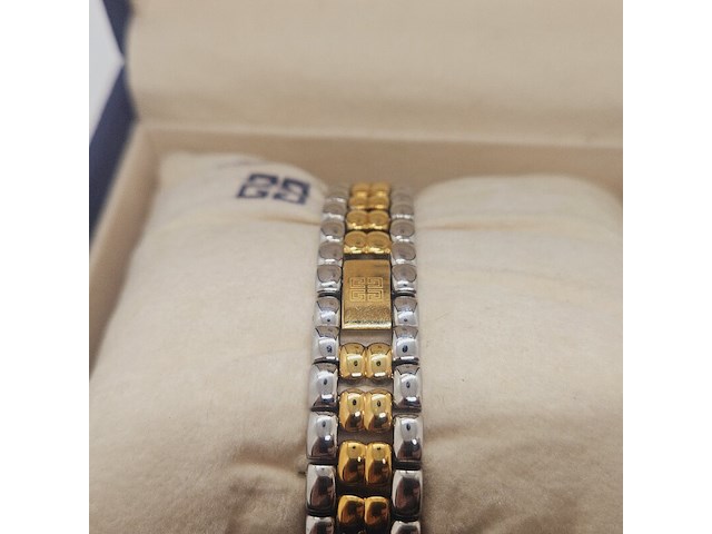 Givenchy skelt two tone dameshorloge - inclusief doos - afbeelding 6 van  8