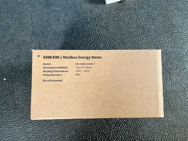 Givenergy gem 630 modbus energy meter - afbeelding 4 van  4