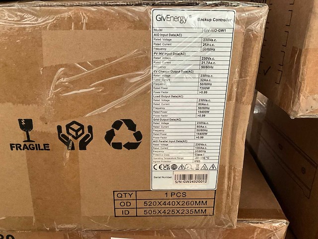 Givenergy giv-aio-gw1 backup controller - afbeelding 3 van  3