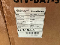 Givenergy giv-bat-5.12-g3 5.12kwh li-ion thuisbatterij - afbeelding 2 van  2