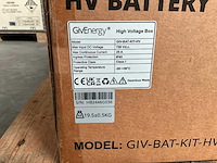 Givenergy giv-bat-kit-hv hv batterij installatie pakket