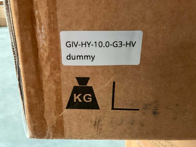 Givenergy giv-hy-10.0–g3-hv pv hybride omvormer (showmodel) - afbeelding 3 van  3