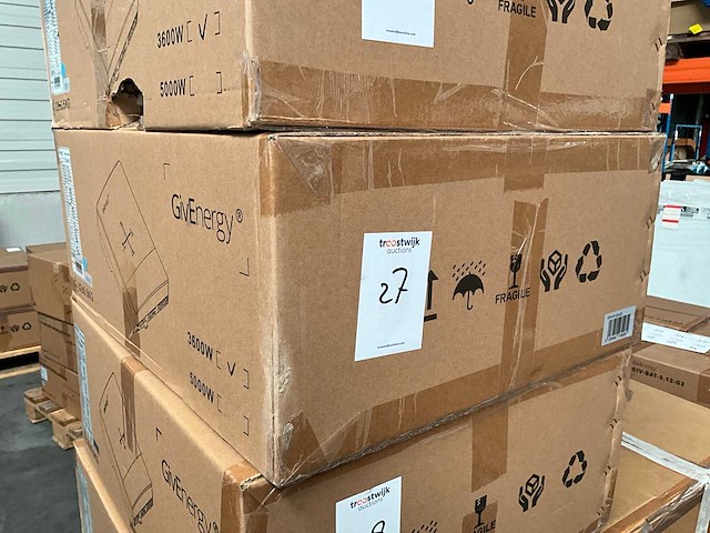 Givenergy giv-hy-3.6-g3 1-fase 3.6kw pv hybride omvormer - afbeelding 2 van  3