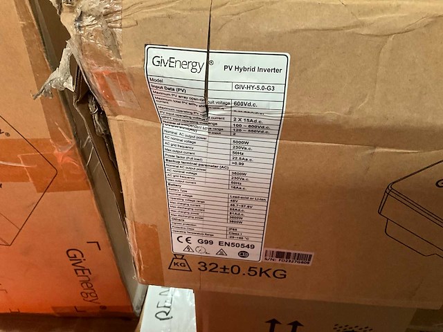 Givenergy omvormer (incompleet-/defect) (5x) - afbeelding 6 van  10