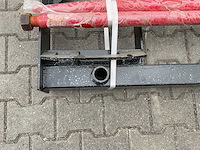 Giyi bf47 skid steer bale fork - afbeelding 2 van  8