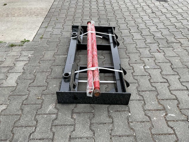 Giyi bf47 skid steer bale fork - afbeelding 4 van  8