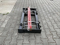 Giyi bf47 skid steer bale fork - afbeelding 4 van  8