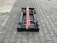 Giyi bf47 skid steer bale fork - afbeelding 7 van  11