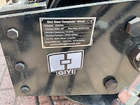 Giyi cw70 verdichtingswiel ten behoeve van skid skeer - afbeelding 2 van  8