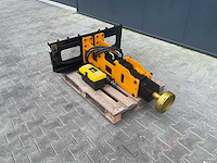 Giyi d680 skid steer post driver schranklader - afbeelding 4 van  11