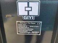 Giyi fr70 skid steer flat ripper schranklader - afbeelding 1 van  6