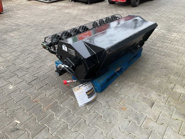 Giyi gy-srt57 skid steer grader rotary tiller schranklader - afbeelding 8 van  13