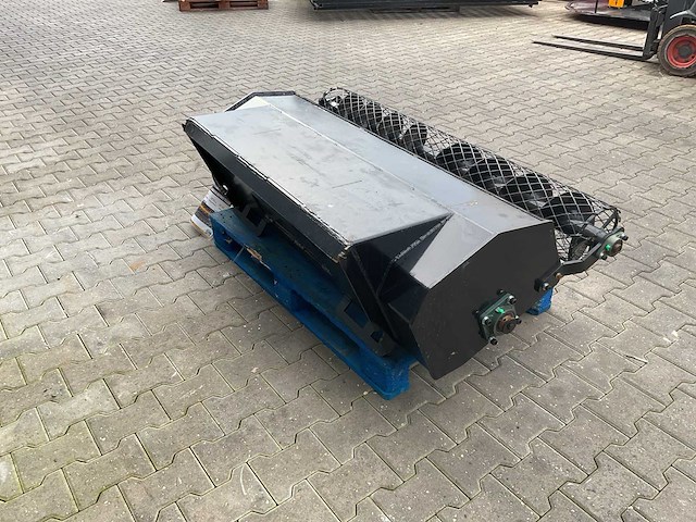 Giyi gy-srt57 skid steer grader rotary tiller schranklader - afbeelding 10 van  13