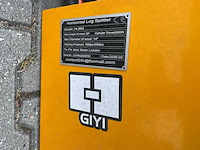 Giyi horizontale houtkloofmachine voorladers en accessoires - afbeelding 3 van  12