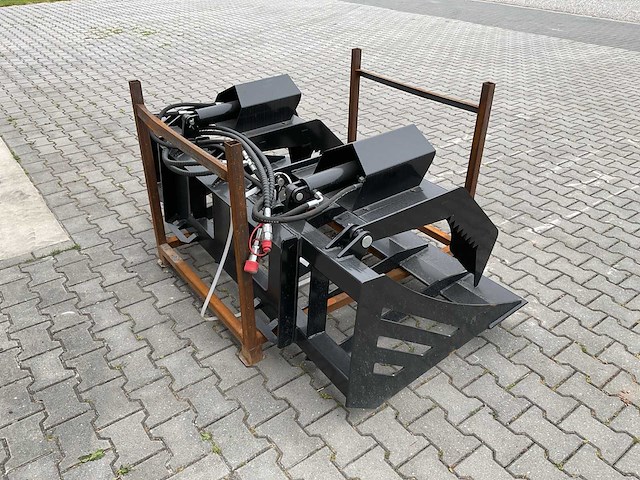 Giyi hwg72 skid steer hollow wood grabber - afbeelding 6 van  11