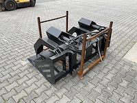Giyi hwg72 skid steer hollow wood grabber - afbeelding 8 van  11
