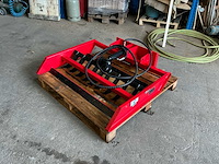 Giyi mfr44 hydraulische ploeg voor skidsteer - afbeelding 1 van  6