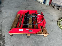 Giyi mfr44 hydraulische ploeg voor skidsteer - afbeelding 2 van  6
