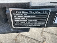 Giyi stl75 skid steer tire lifter - afbeelding 2 van  14