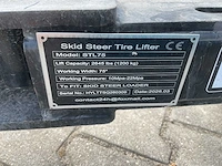 Giyi stl75 skid steer tire lifter - afbeelding 14 van  14
