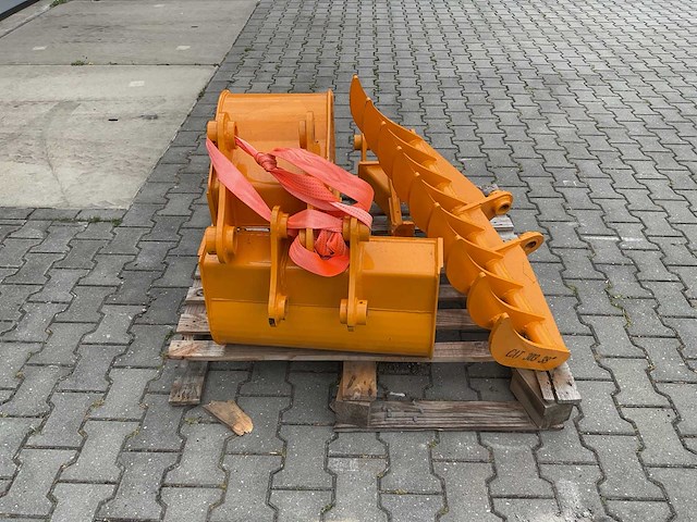 Giyi vierdelige bakkenset cat 303 cat 305 - afbeelding 6 van  12