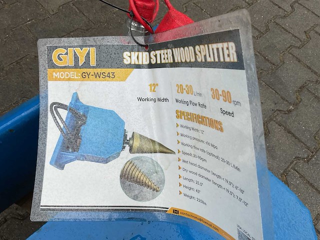 Giyi ws43 houtklover - afbeelding 6 van  13