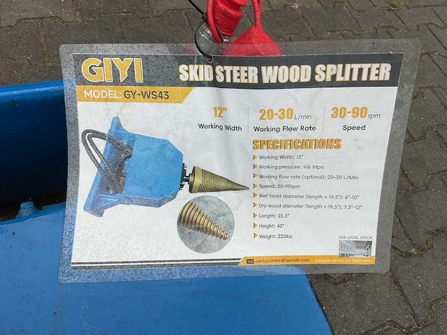 Giyi ws43 houtklover - afbeelding 7 van  13