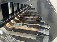 Giyi x-hwg72 skid steer hollow wood grabber schranklader - afbeelding 2 van  10