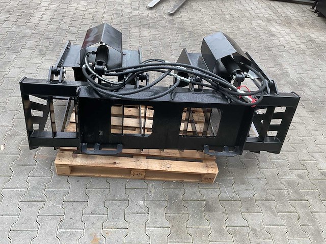 Giyi x-hwg72 skid steer hollow wood grabber schranklader - afbeelding 6 van  10