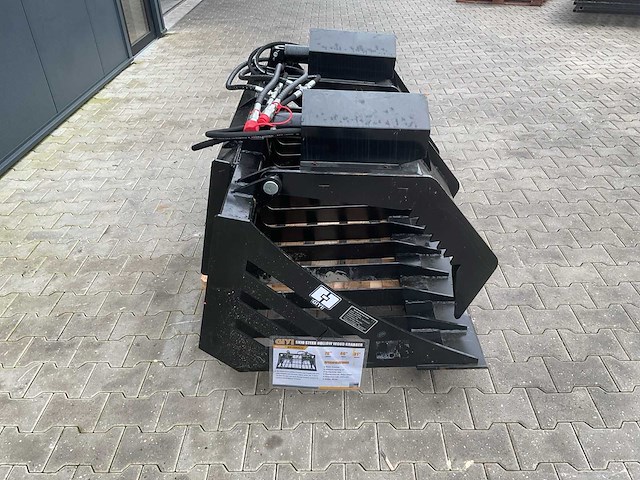 Giyi x-hwg72 skid steer hollow wood grabber schranklader - afbeelding 8 van  10