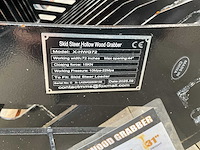 Giyi x-hwg72 skid steer hollow wood grabber schranklader - afbeelding 10 van  10