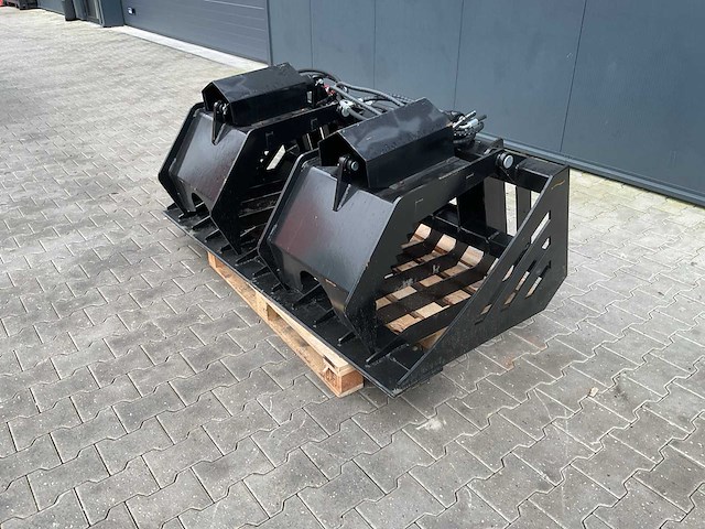 Giyi x-hwg72 skid steer hollow wood grabber schranklader - afbeelding 3 van  10