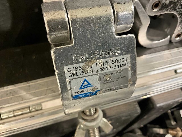 Glabal truss - dubbele swivel klem - 500kg (160x) - afbeelding 4 van  4