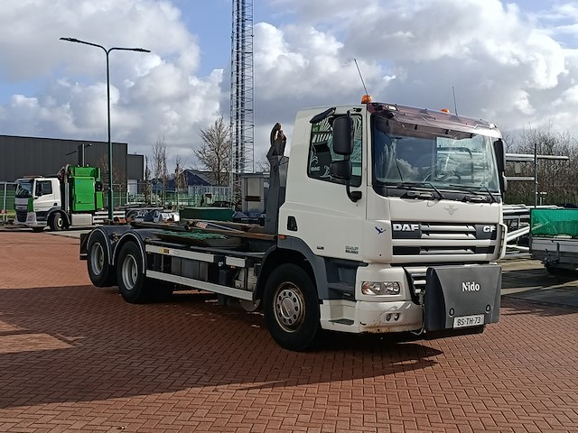 Gladheidsbestrijding vrachtwagen, daf, fas cf85 met haakarm hiab, 2007 - afbeelding 39 van  40