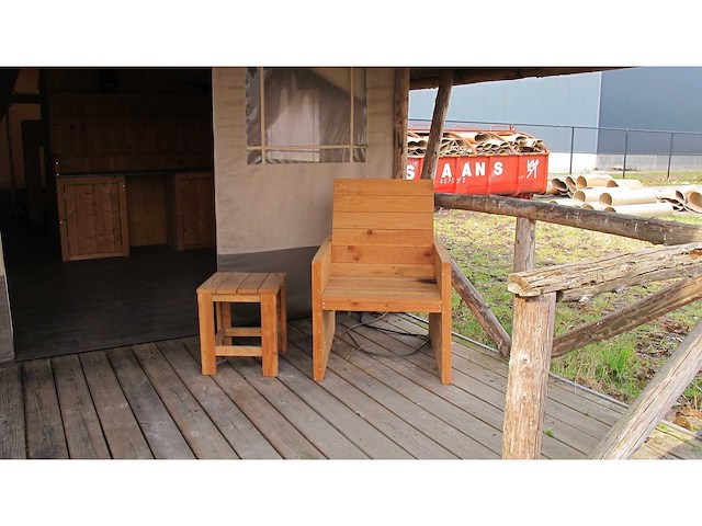 Glamping / safari tent - afbeelding 30 van  32