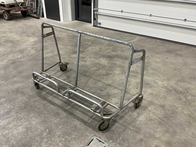 Glas- platenwagen 170x75x100cm - afbeelding 1 van  8