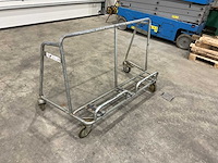 Glas- platenwagen 170x75x100cm - afbeelding 2 van  8
