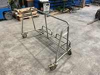 Glas- platenwagen 170x75x100cm - afbeelding 3 van  8