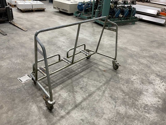 Glas- platenwagen 170x75x100cm - afbeelding 4 van  8