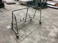 Glas- platenwagen 170x75x100cm - afbeelding 4 van  8