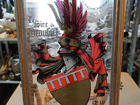 Glas in lood "le sire de beaufort - afbeelding 2 van  5