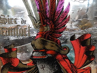 Glas in lood "le sire de beaufort - afbeelding 3 van  5