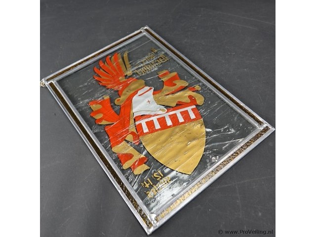 Glas in lood "le sire de beaufort - afbeelding 5 van  5