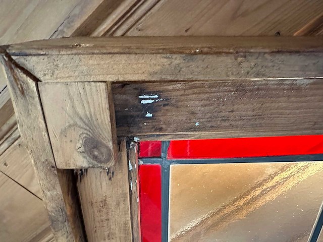 Glas in lood raam - afbeelding 3 van  3