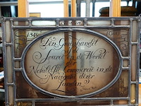 Glas in lood raam - afbeelding 1 van  5