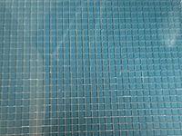 Glas mozaïek matjes akira bleu (49x) - afbeelding 1 van  5