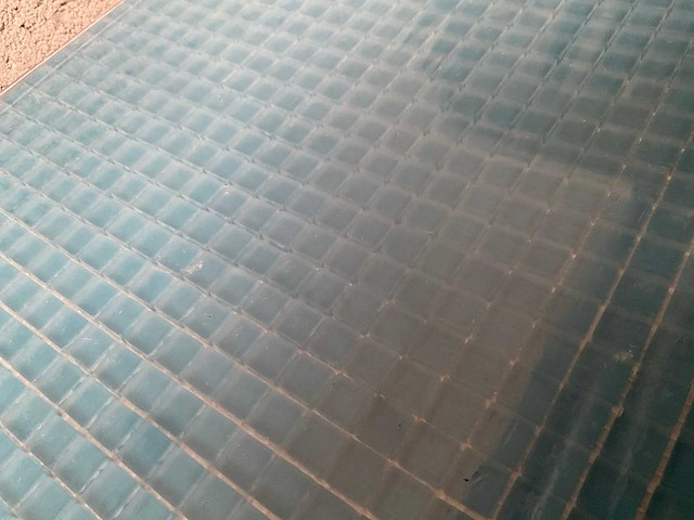 Glas mozaïek matjes akira bleu (49x) - afbeelding 5 van  5