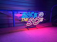 Glas neon back to the 50's - afbeelding 1 van  3