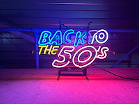 Glas neon back to the 50's - afbeelding 2 van  3